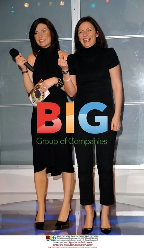 Davina McCall with Madame Tussauds Wax Figure