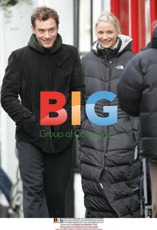 Jude Law and Cameron Diaz rehearse 'The Holiday' scene