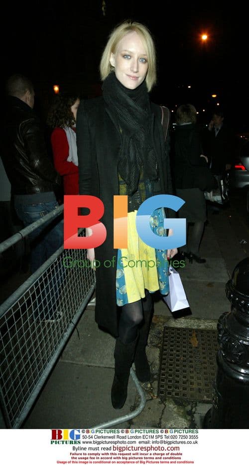 Jade Parfit leaving Brits 2006 after party