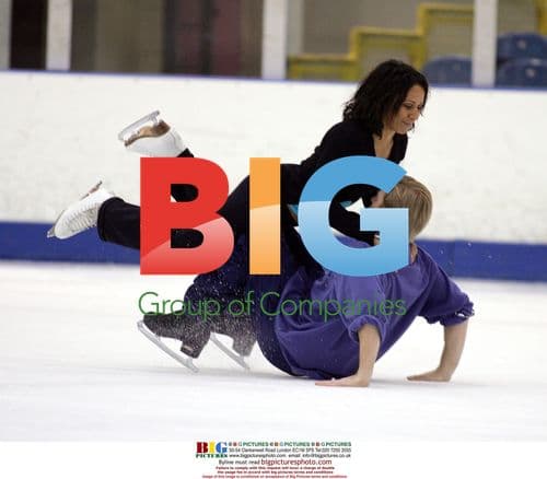 Kelly Holmes in 'Dancing on Ice' training