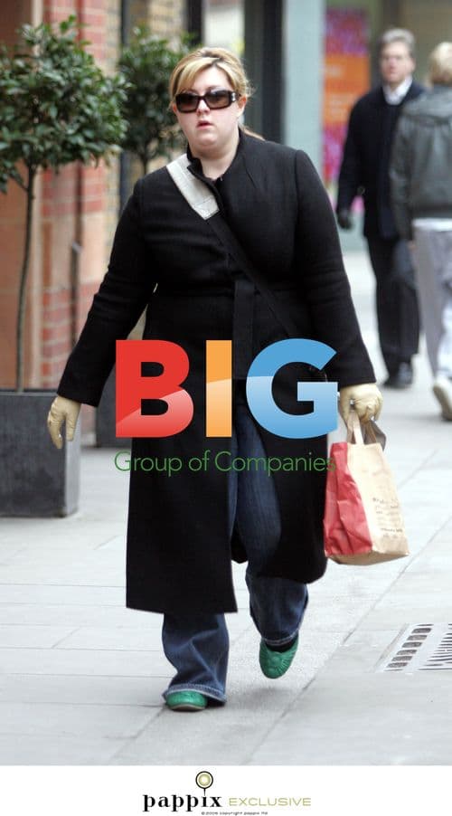 Pop Idol Star Michelle McManus Gets Takeaway