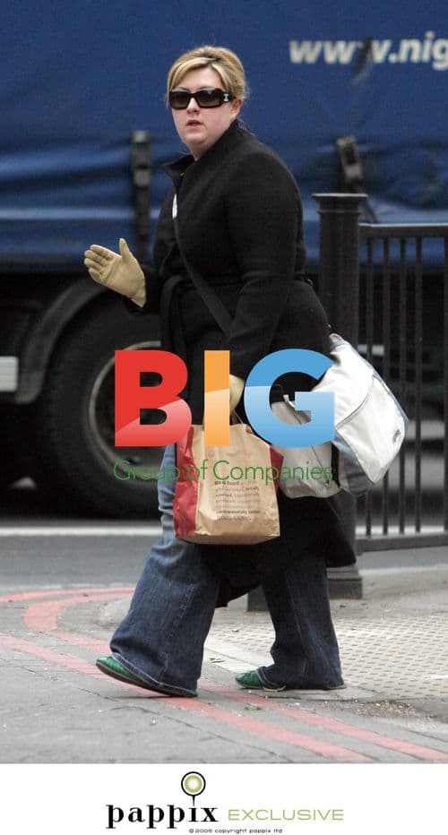 Pop Idol Star Michelle McManus Out for Takeaway