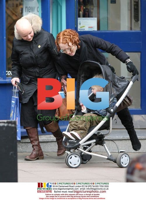 Gail Porter Out With Daughter in London