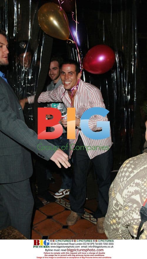 Steve-O at Paris Hilton's 25th Birthday