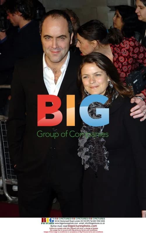 James Nesbit and guest at BAFTA event in London