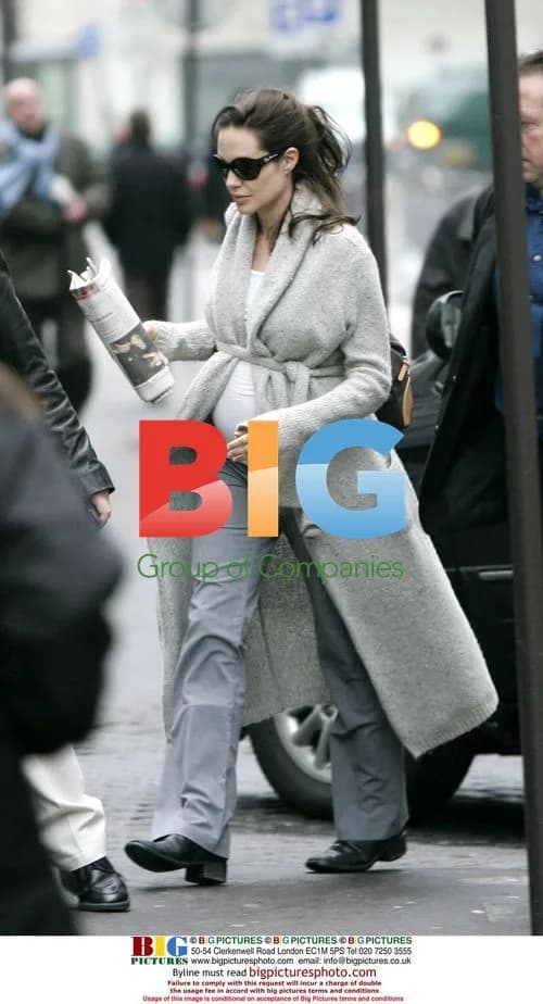 Brad Pitt and Angelina Jolie apart in Paris