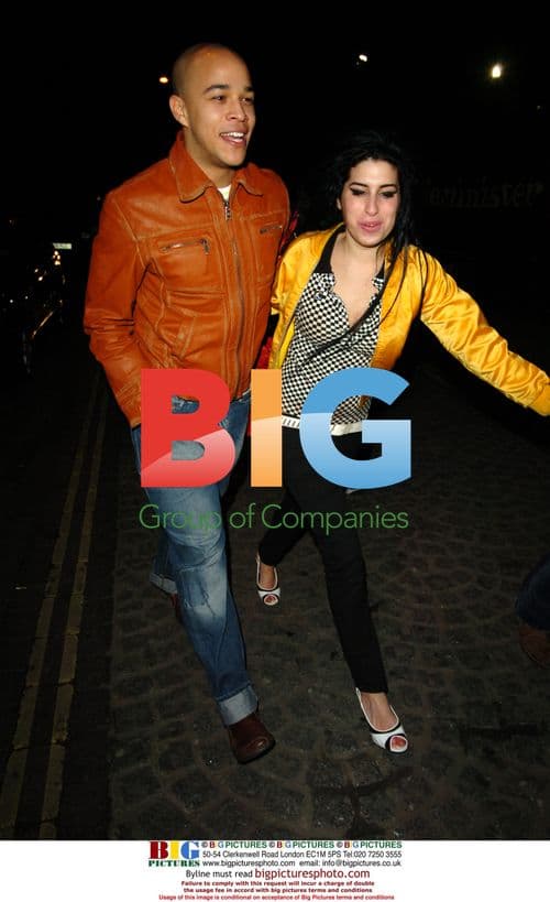 Amy Winehouse Leaving Elle Style Awards 2006 After Party