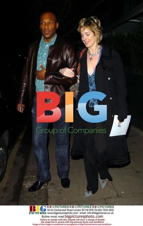Colin Salmon and guest at 'The Matador' after party