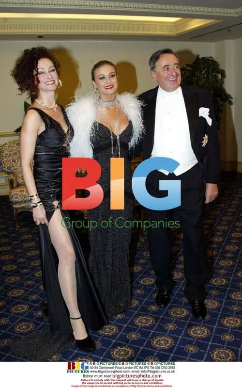 Carmen Electra, Christine Lugner, and Richard Lugner at Vienna Operaball 2006