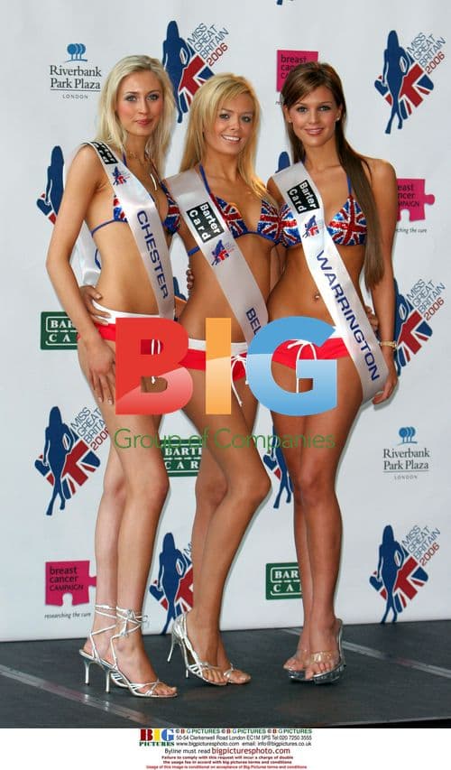 Miss Great Britain Contestants Photocall in London