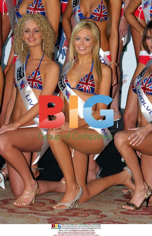Miss Great Britain contestants, London