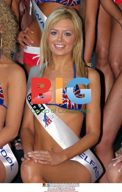 Miss Great Britain contestants at Riverside Park Plaza Hotel