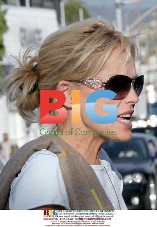 Sharon Stone's Busy Day Out in Beverly Hills