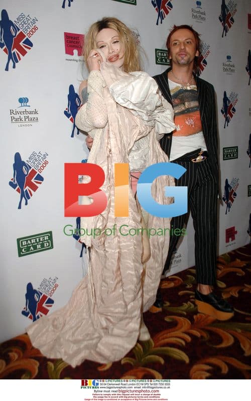 Pete Burns and Boyfriend at Miss Great Britain 2006