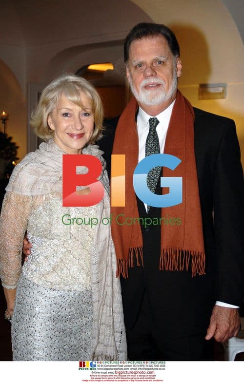 Director Taylor Hackford with wife Helen Mirren