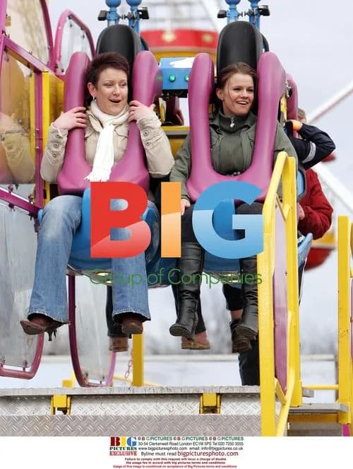Kerry Katona and Mark Croft Take Daughter Molly to Funfair
