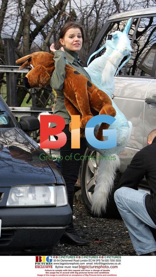 Kerry Katona and Mark Croft at Funfair