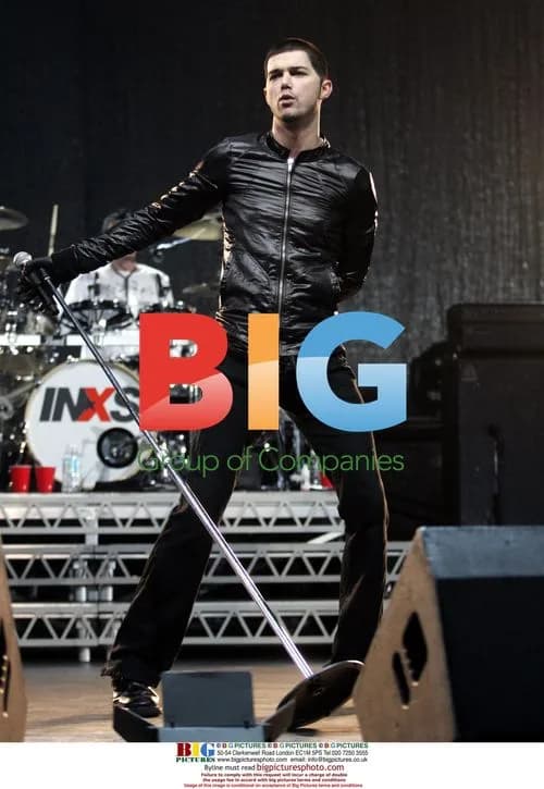 JD Fortune of INXS performs in Boca Raton