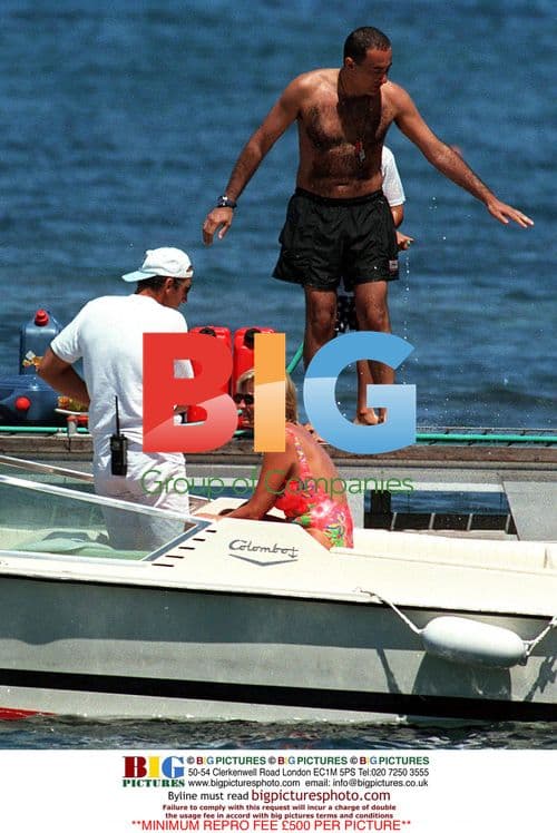Princess Diana and Dodi Fayed on Holiday in St Tropez