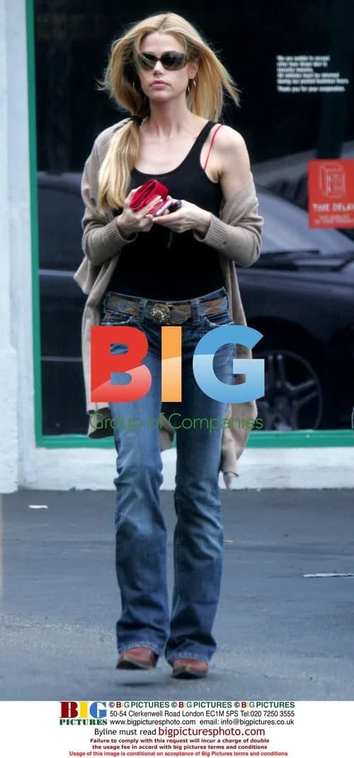 Denise Richards Grabs Takeout