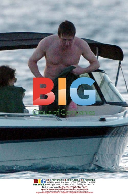 Hugh and Jemima Water Ski in Barbados