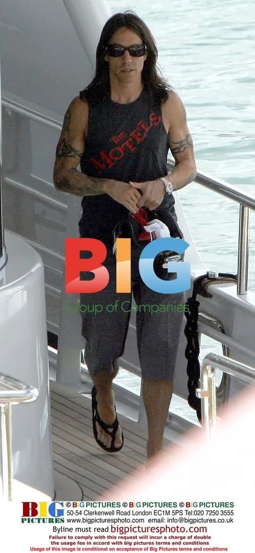Anthony Keidis on Yacht in Caribbean