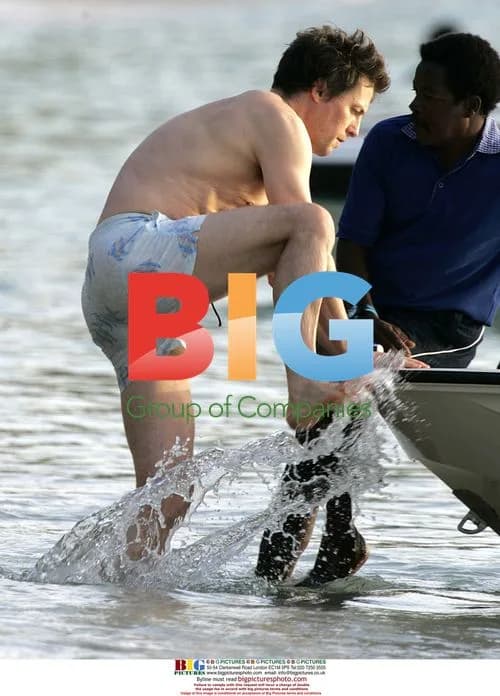 Hugh Grant and Jemima Khan on Caribbean Holiday