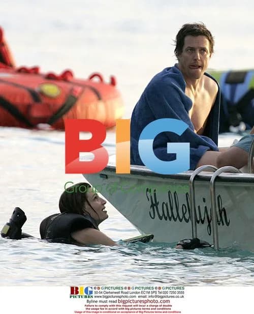 Hugh Grant and Jemima Khan on Caribbean holiday