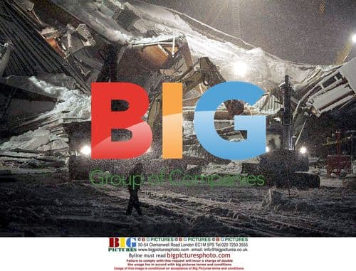 Bavarian Town's Ice Rink Stadium Collapse