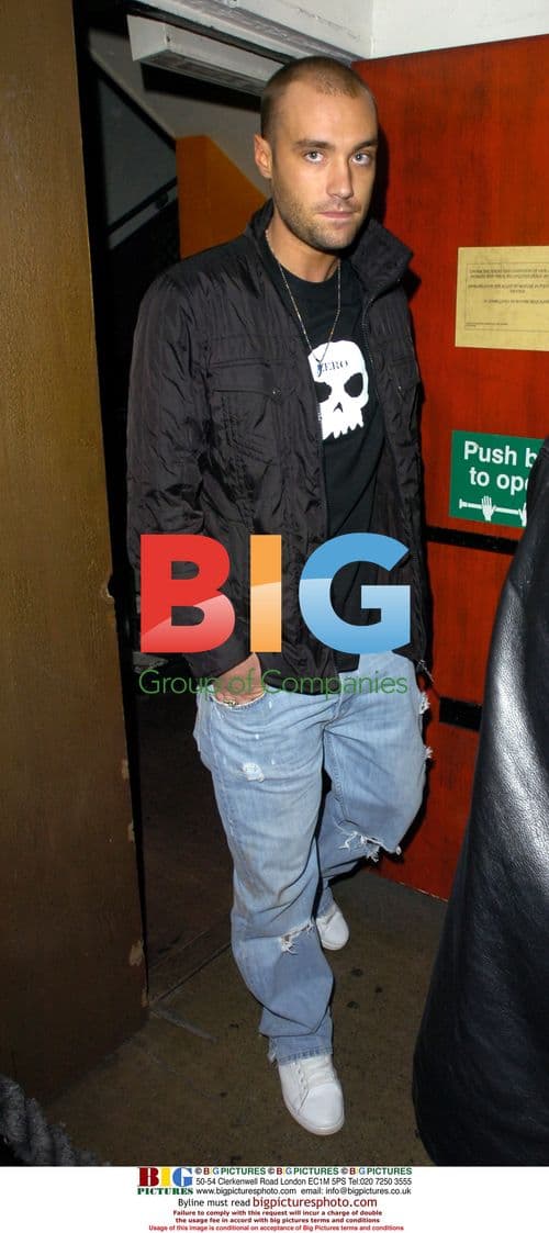 Calum Best at Chinawhites Nightclub