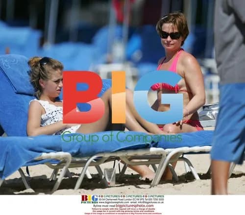 Emma Forbes on Caribbean Holiday