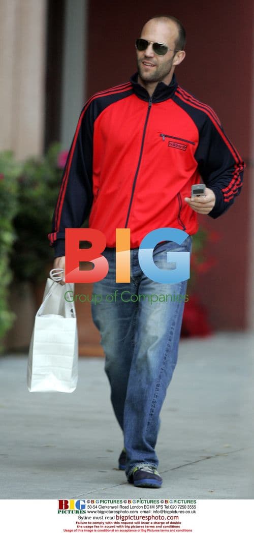 Jason Statham Christmas Shopping