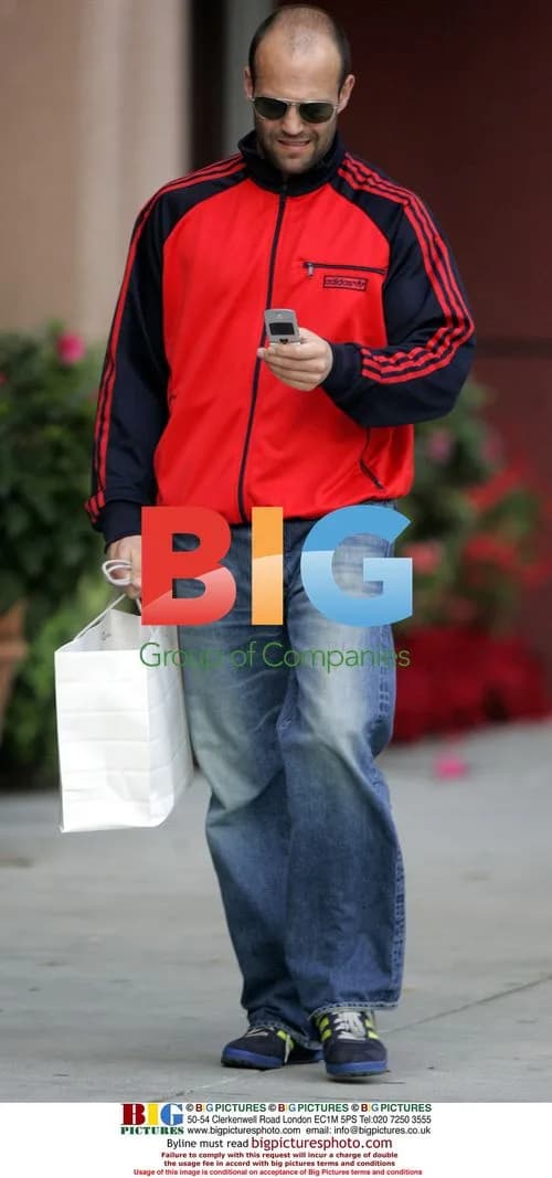 Jason Statham Christmas Shopping