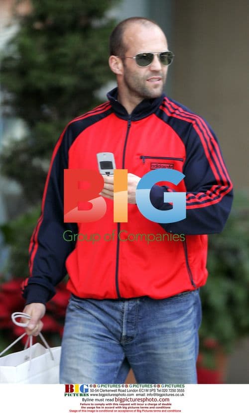 Jason Statham Christmas Shopping