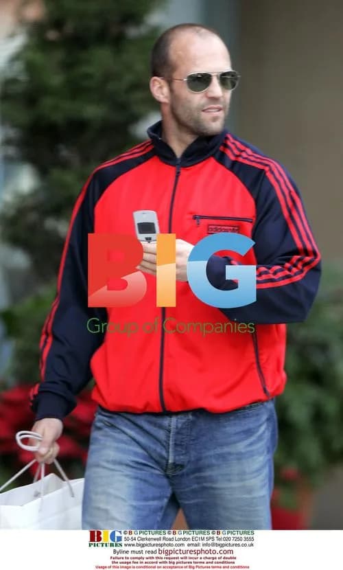 Jason Statham Christmas Shopping