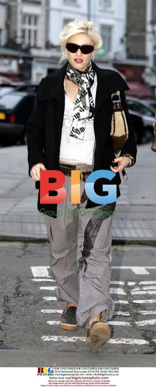 Gwen Stefani out with friend in North London