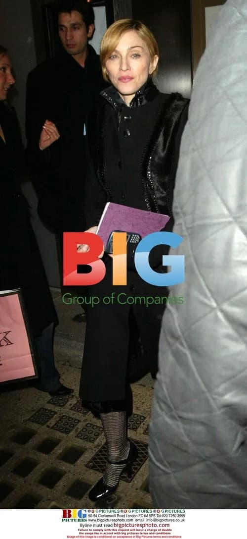 Madonna and Producer at Nobu Restaurant