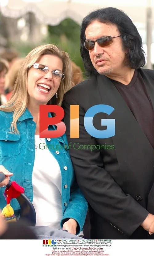 Gene Simmons visits The Ivy in Beverly Hills