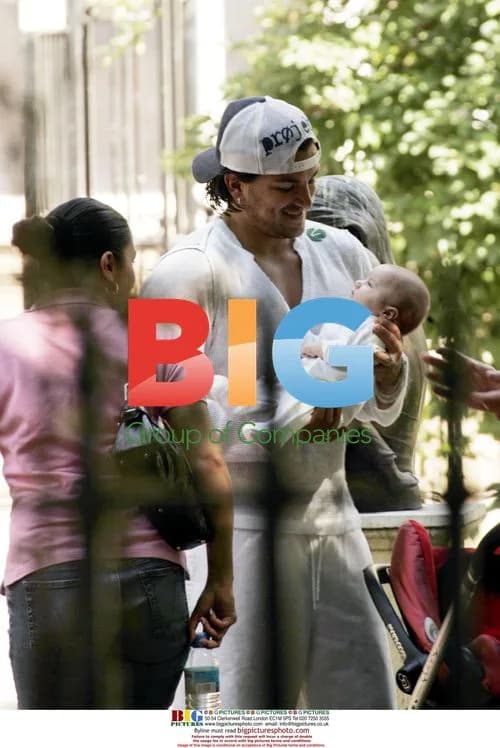 Peter Andre and Family in the Park