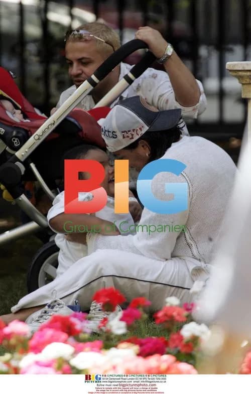 Peter Andre's Father's Day Outing