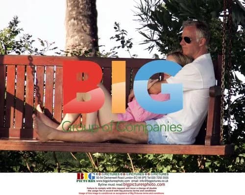 Mark Thatcher and Lady Jane Francis Russell on Holiday