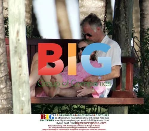 Mark Thatcher and Lady Jane Francis Russell on Mauritius holiday