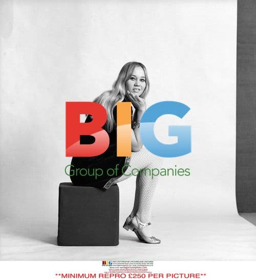 Young Agnetha Fältskog in 1967