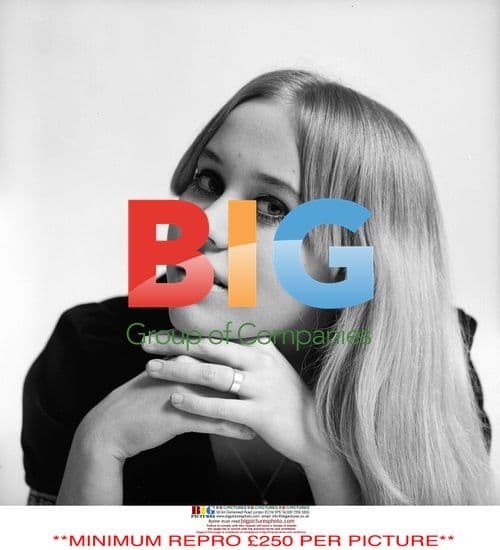 Young Agnetha Fältskog in 1967