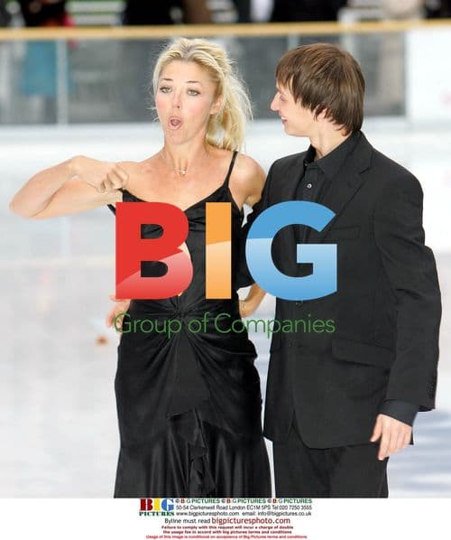 Tamara Beckwith and Sergey Malyshev at 'Dancing On Ice' launch