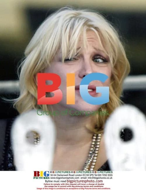 Courtney Love Gets Animated at Ivy Lunch