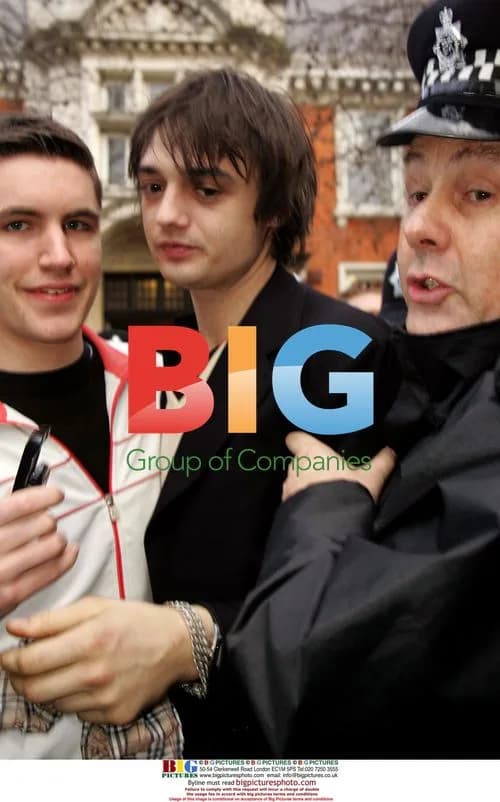 Pete Doherty leaving court in London