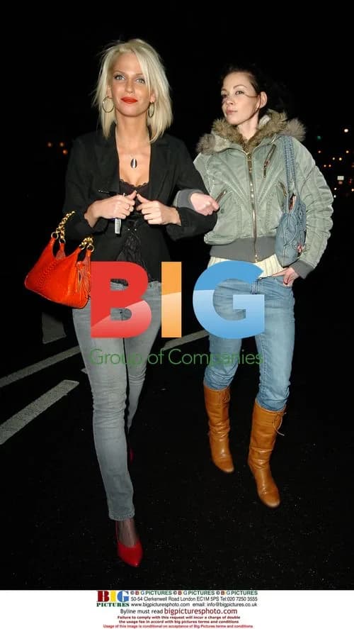 Sarah Harding enjoys night out in London