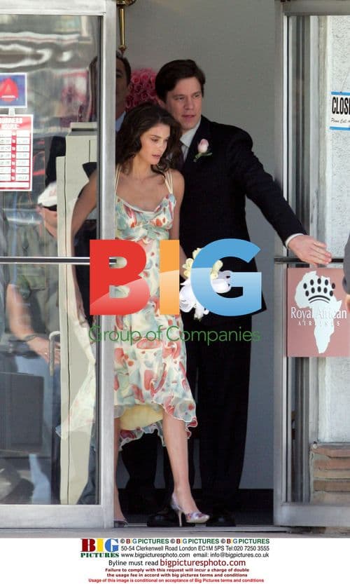 Teri Hatcher on 'Desperate Housewives' set