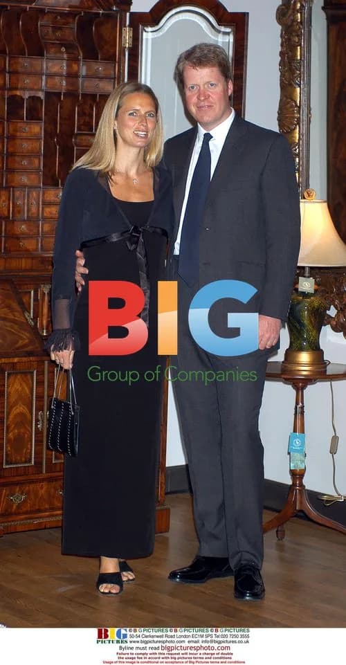 Earl Spencer and wife Caroline Freud present Althorp furnishings
